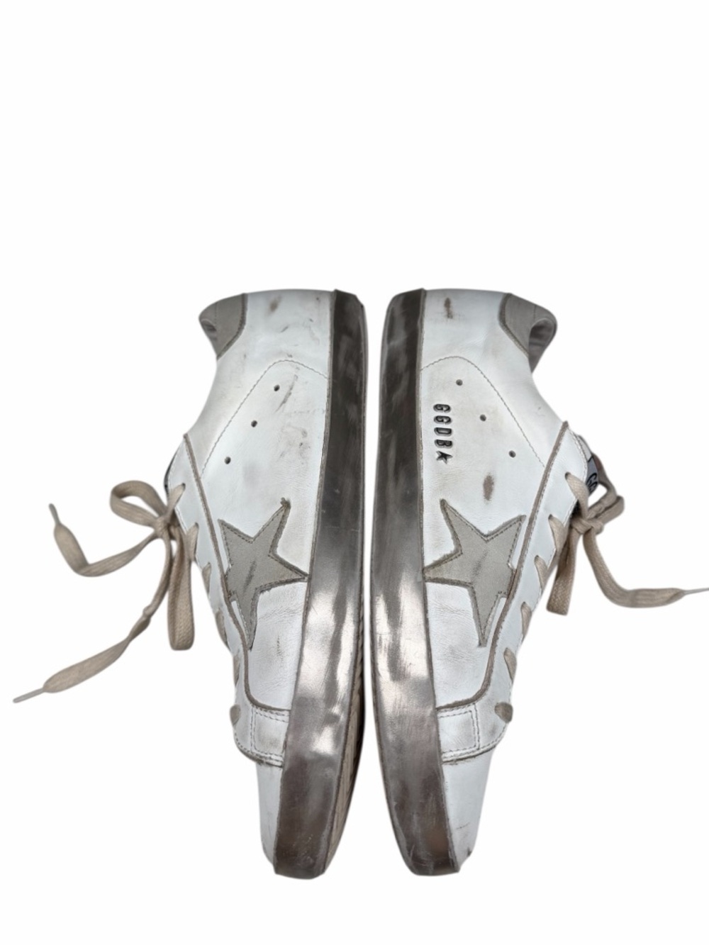Golden Goose GGDB Superstar Sneakers EU 41, US- M8, W11 White Leather Distressed - Picture 8 of 12